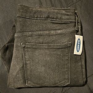 Old Navy Black Rockstar Jeans - Size 14